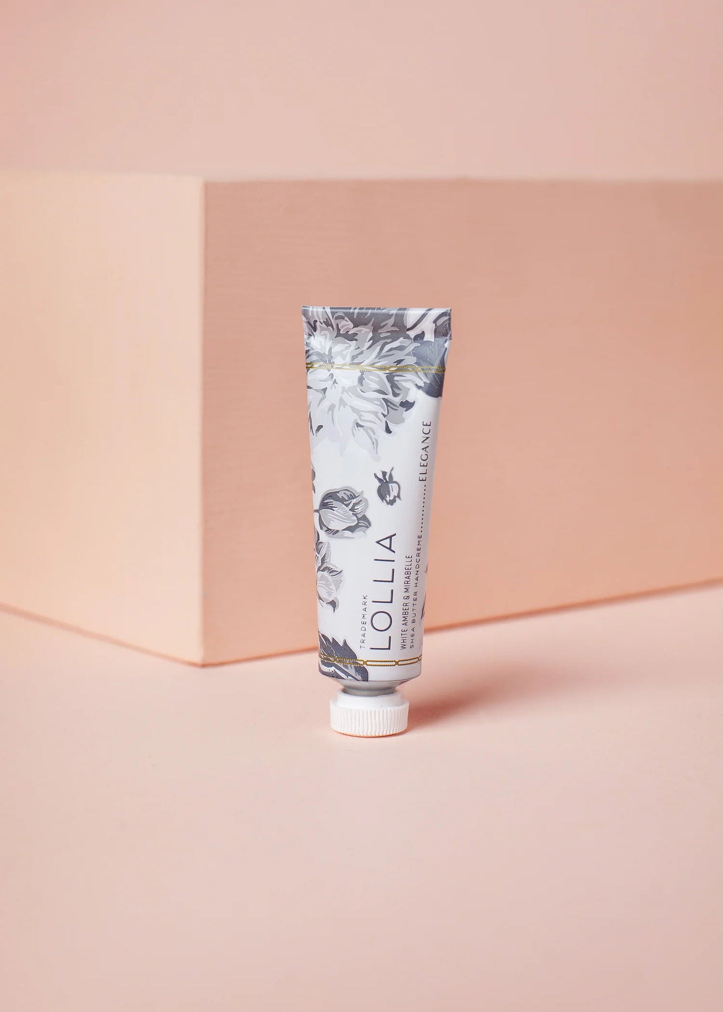 Lollia Elegance Petite Treat Hand Cream White Amber & Mirabelle