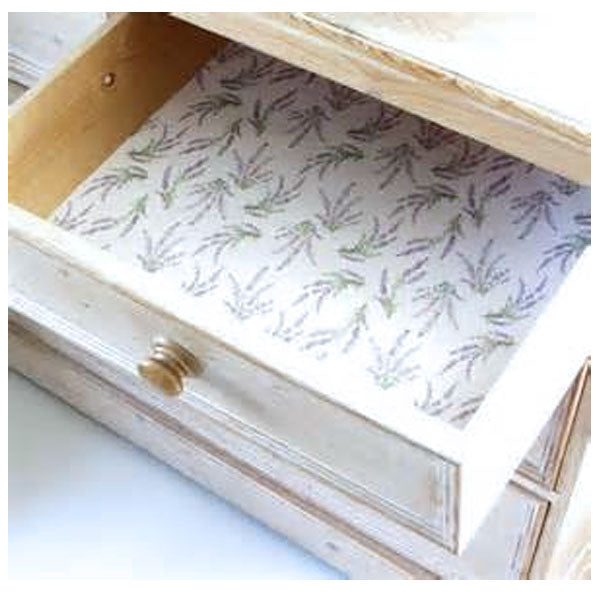 Lavender Floral Drawer Liners