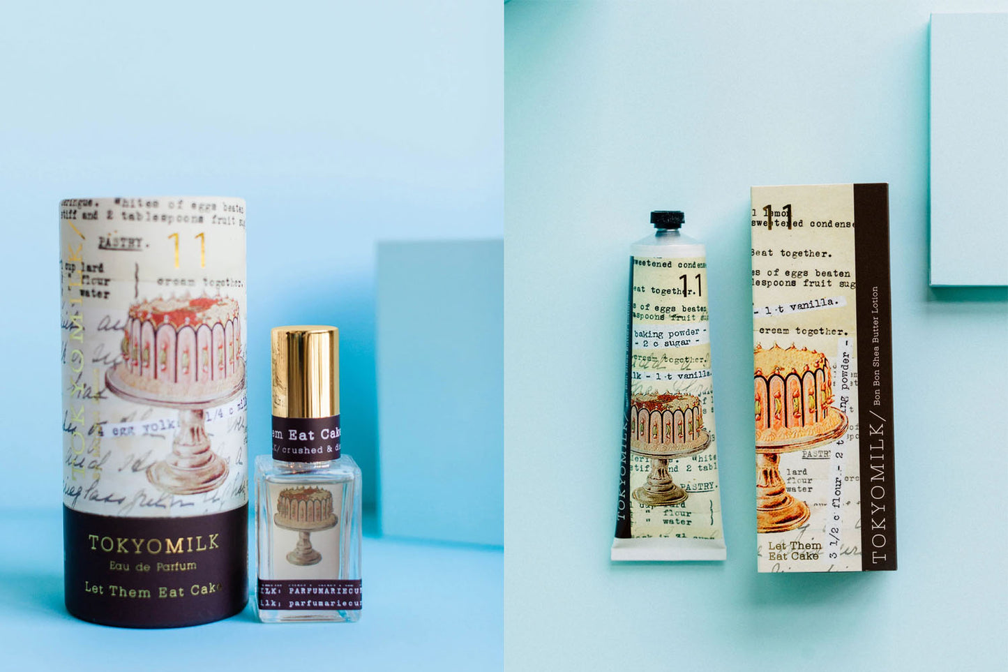 TokyoMilk Let them Eat Cake Boxed Perfume with Hand Cream Gift Set