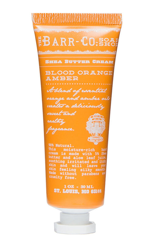 Barr-Co Blood Orange Amber Scent Mini Hand Cream 1 oz